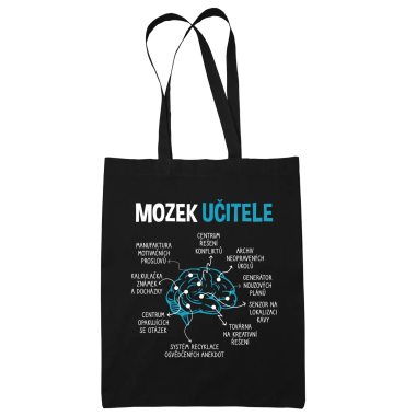 Mozek učitele - taška s potiskem