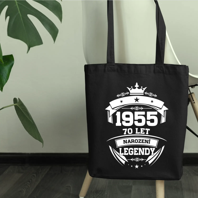 1955 Narození legendy 70 let - taška s potiskem