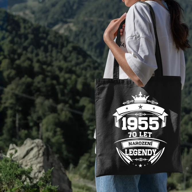 1955 Narození legendy 70 let - taška s potiskem