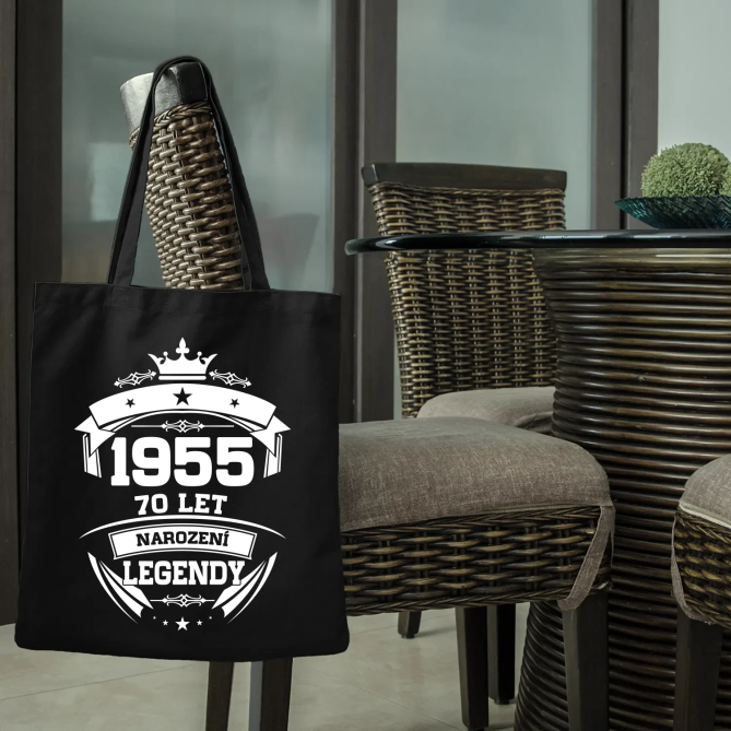 1955 Narození legendy 70 let - taška s potiskem
