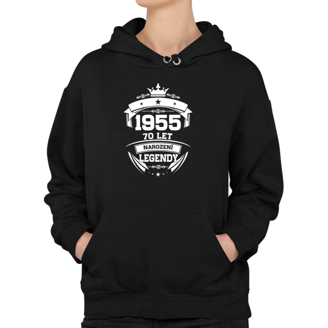 1955 Narození legendy 70 let - dámská mikina