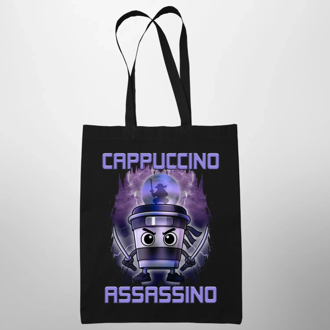 Cappuccino Assassino - Italian Brainrot - taška s potiskem