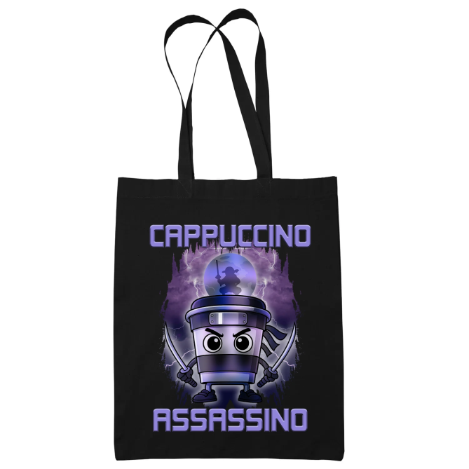 Cappuccino Assassino - Italian Brainrot - taška s potiskem