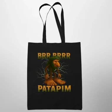 Brr brr patapim - Italian Brainrot - taška s potiskem