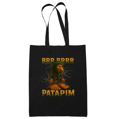 Brr brr patapim - Italian Brainrot - taška s potiskem