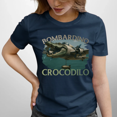 Bombardino Crocodilo - Italian Brainrot - dámské tričko s potiskem