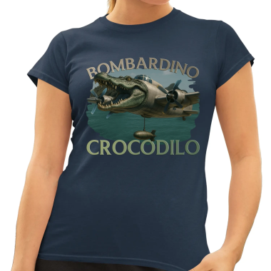 Bombardino Crocodilo - Italian Brainrot - dámské tričko s potiskem