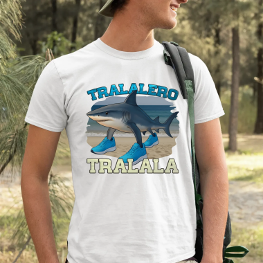 Tralalero Tralala - Italian Brainrot - pánské tričko s potiskem