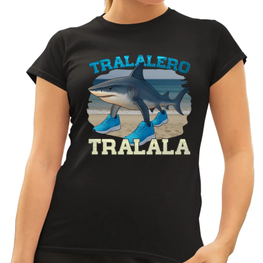 Tralalero Tralala - Italian Brainrot - dámské tričko s potiskem