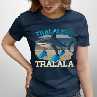 Tralalero Tralala - Italian Brainrot - dámské tričko s potiskem
