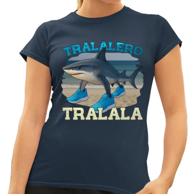 Tralalero Tralala - Italian Brainrot - dámské tričko s potiskem