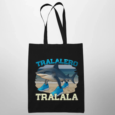 Tralalero Tralala - Italian Brainrot - taška s potiskem