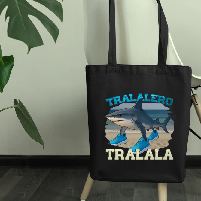 Tralalero Tralala - Italian Brainrot - taška s potiskem