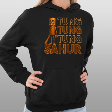 Tung tung tung sahur - Italian Brainrot - dámská mikina