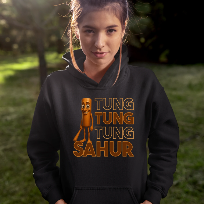 Tung tung tung sahur - Italian Brainrot - dámská mikina